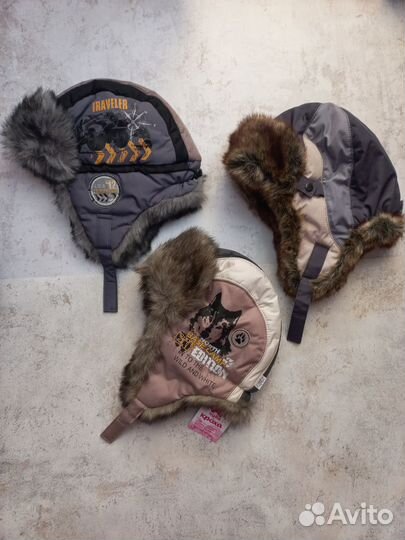 Шапка ушанка детская 52-54