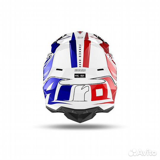 Кроссовый шлем Airoh Six Days 2022 France Gloss L