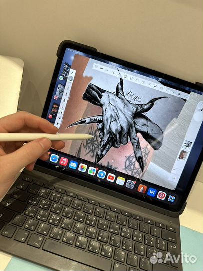 Клавиатура iPad Pro 12.9 Logitech Slim Folio Pro