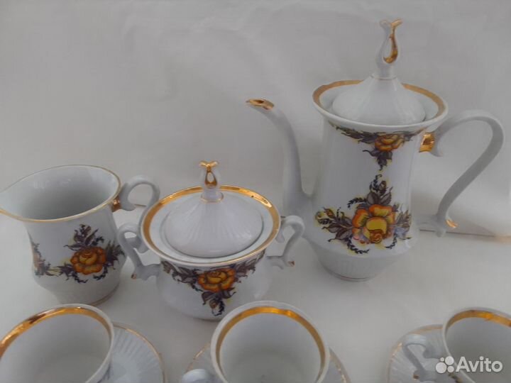 Кофейный сервиз новый