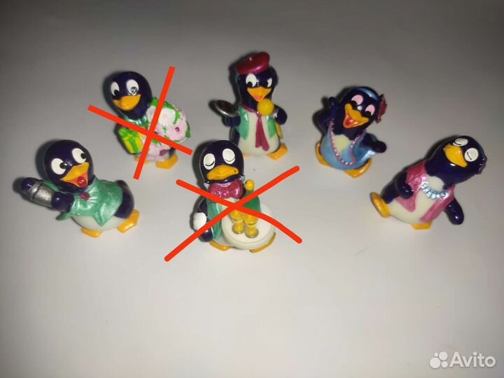 Игрушки из киндер сюрприза 90-х годов