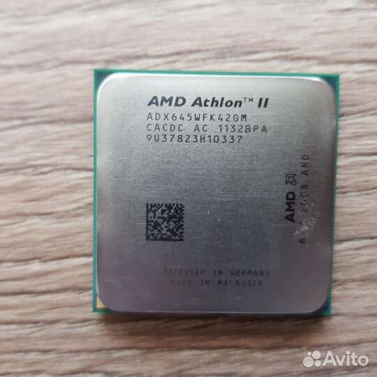 Процессор AMD Athlon II x4 645