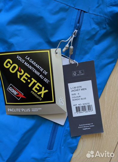 Ветровка Haglofs L.I.M GTX Gore Tex оригинал S