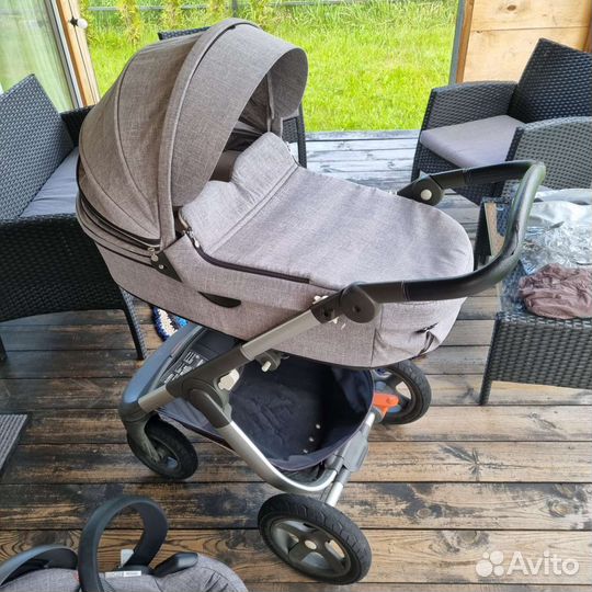 Коляска + автолюлька Stokke Trailz