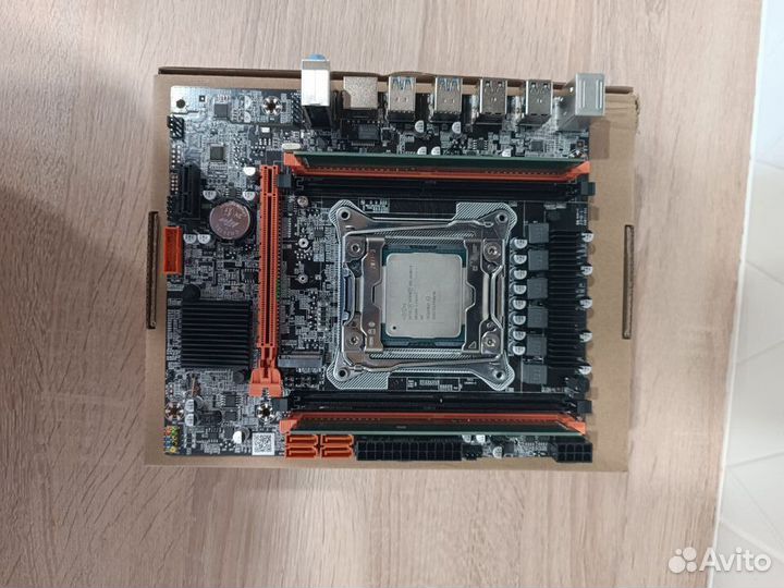 Комплект Xeon X99/ E5-2630V3/DDR4 16gb новый