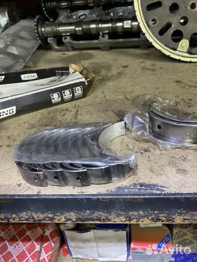 Вкладыши коренные king mb612am0.25