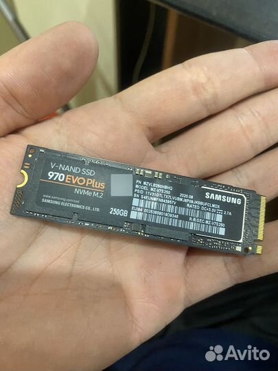 Ssd m2 nvme 250gb samsung 970 evo plus