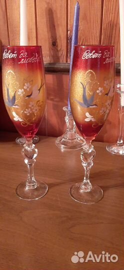Свадебные бокалы