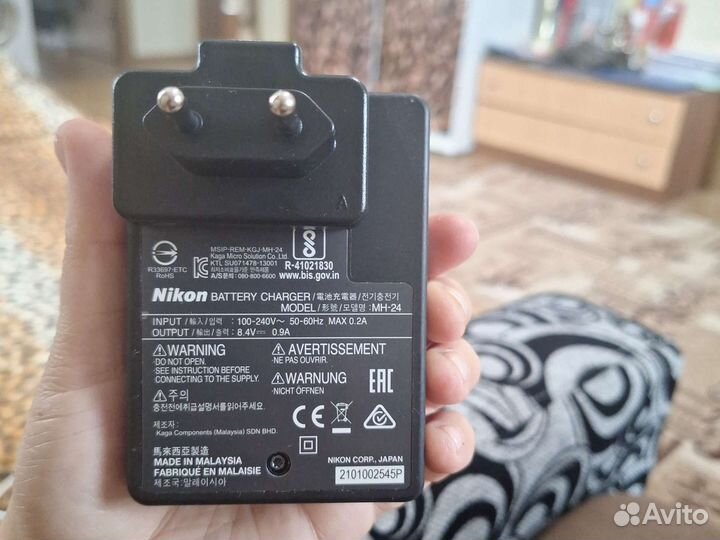 Зарядное устройство MH-24 nikon
