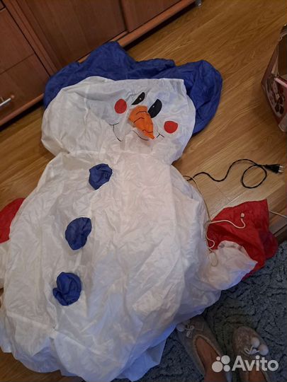 Снеговик с компрессором