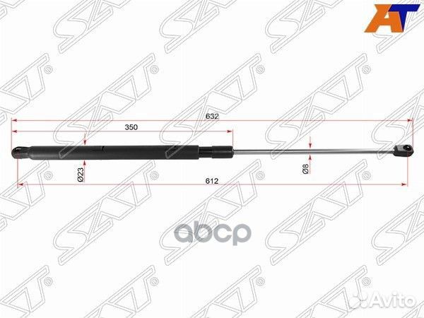 Амортизатор капота mercedes GLK-class X204 08