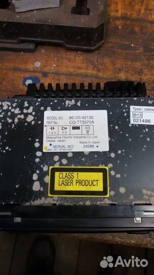 Штатная магнитола раф-2 2005г