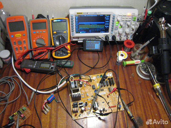 Ремонт модуля управления и платы микросхем