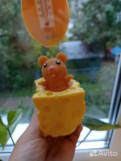 Антистресс мышь в сыре