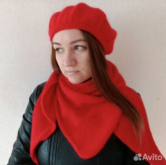 Берет и бактус. Пух норки. Весна/осень