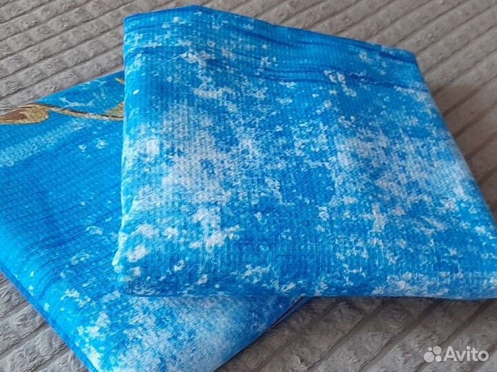 Полотенце банное вафельное