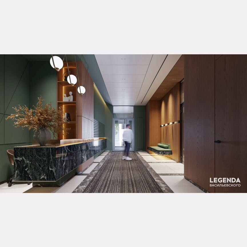 2-к. квартира, 58 м², 9/10 эт.