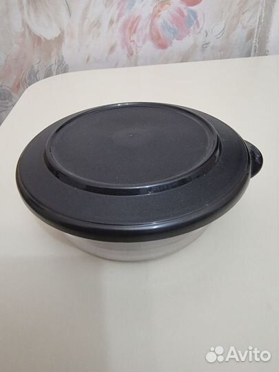 Tupperware Новая Чаша / Миска Черная Крышка 275 мл