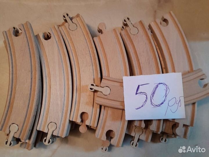 Деревянная железная дорога IKEA brio