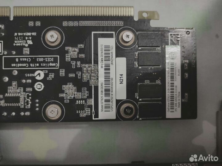 Видеокартаgeforce GT720 2GB