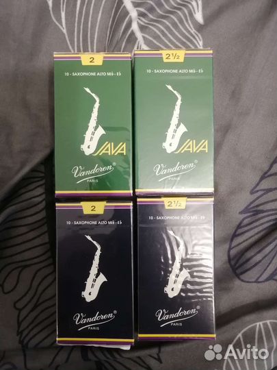 Трости для альт и сопрано саксофона Vandoren