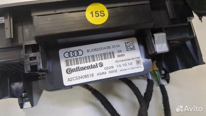 Переключатель отопителя Audi Q3, 2012