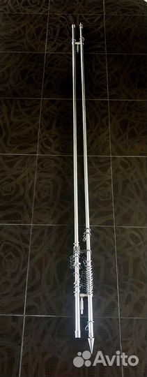 Карниз металлический двухрядный