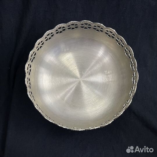 Сахарница Конфетница Ваза мнц Мельхиор СССР