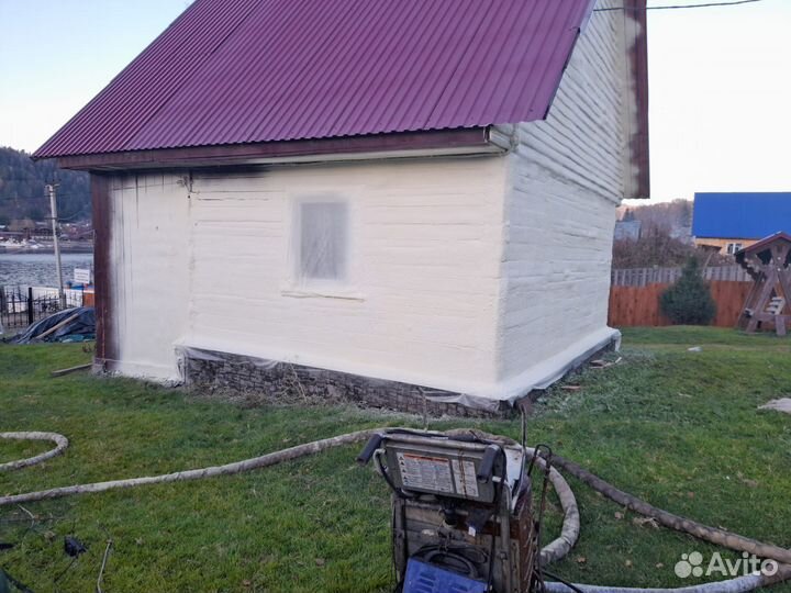Утепление дома ППУ