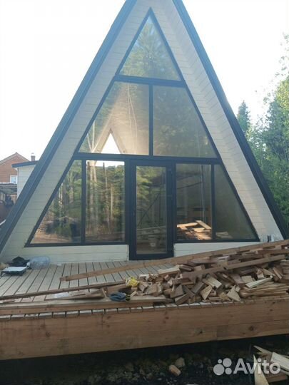 Строительство каркасных домов A-frame (А-фрэйм)