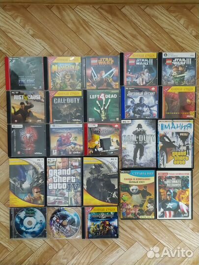 Компьютерные игры диски для пк pc