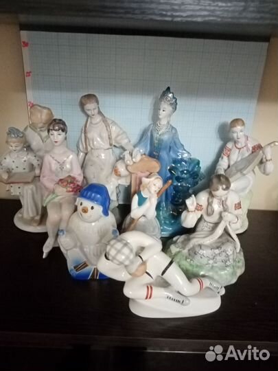 Фарфоровые статуэтки