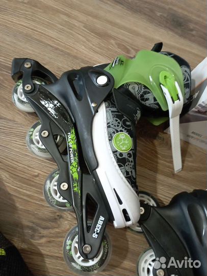 Роликовые коньки с защитой