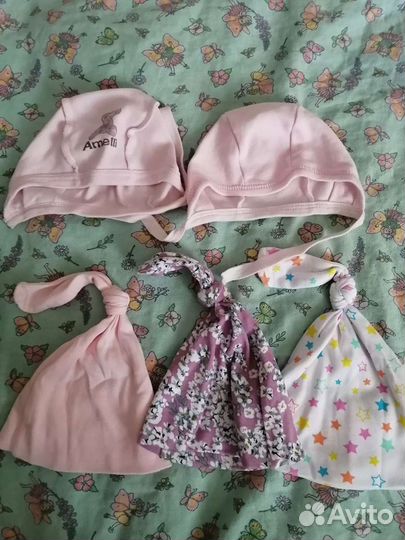 Детские шапочки для девочек