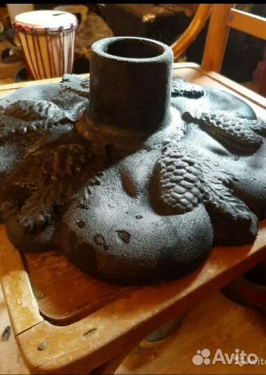 Чугунная подставка под ёлку, 18 кг, 40 см