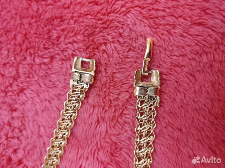 Пояс женский золотой Monet (браслет, колье)