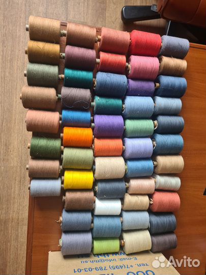 Нитки швейные