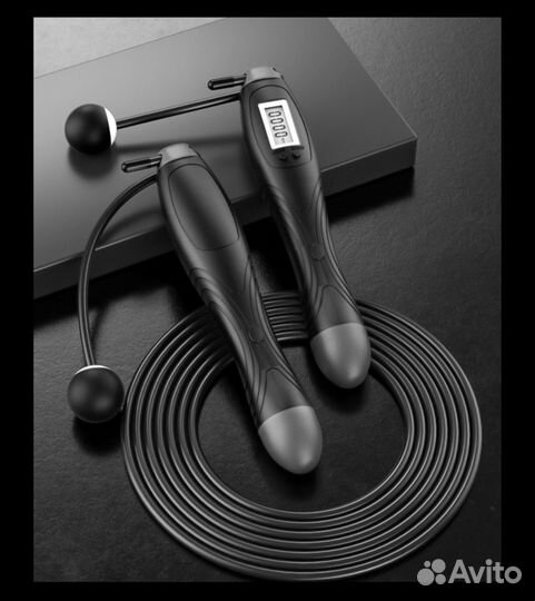 Скакалка со счётчиком прыжков для спорта