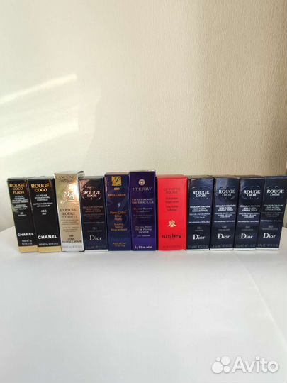 Помада для губ Chanel, Lancome, Dior, Estee Lauder