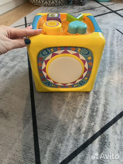 Развивающий Кубик baby go (свет/звук)