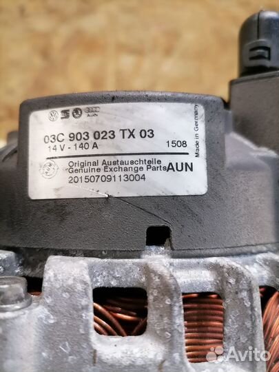 Генератор Volkswagen Passat B7 1.4T CAX