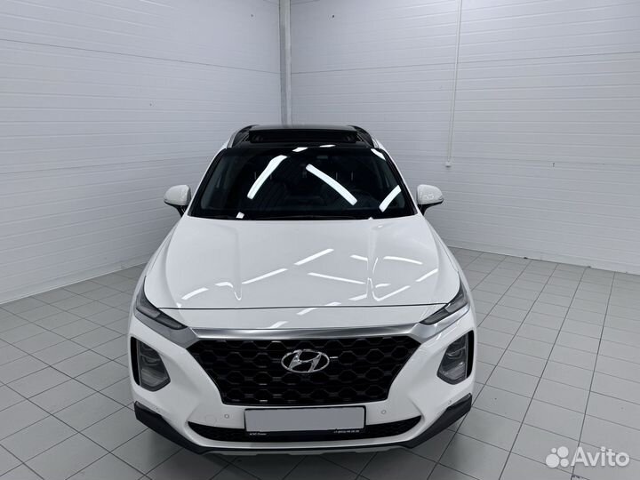 Hyundai Santa Fe 2.2 AT, 2018, 67 050 км