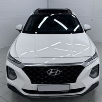 Hyundai Santa Fe 2.2 AT, 2018, 68 800 км, с пробегом, цена 3 675 000 руб.