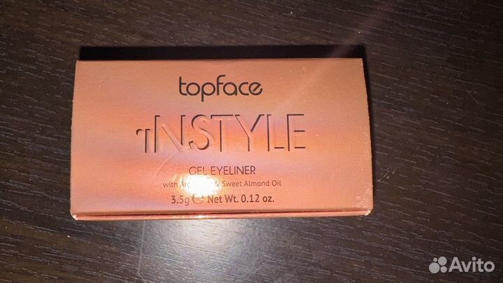 Подводка для глаз Topface черная новая