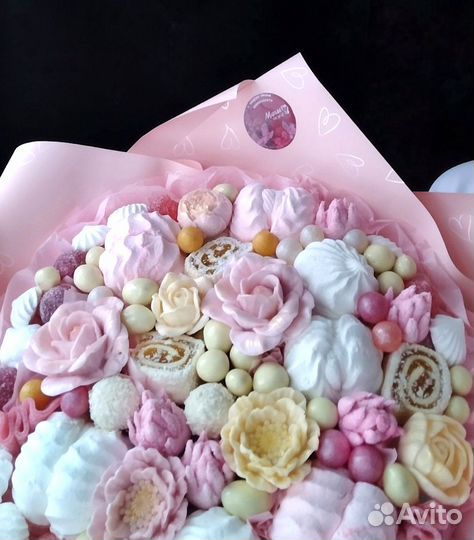 Сладкий букет для любимой девушки на день рождения