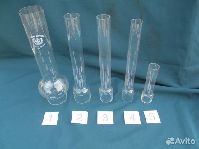 Стекла на лампы керосиновые. Старинные керос.лампы