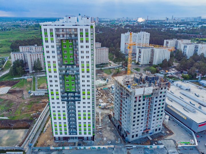 2-к. квартира, 66,1 м², 24/25 эт.