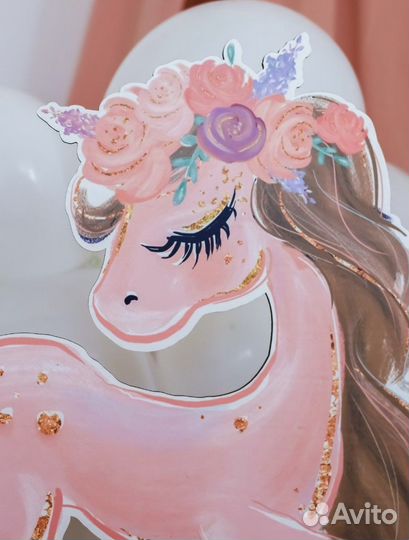 Фотозона для девочки на день рождения