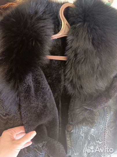 Дубленка натуральная L