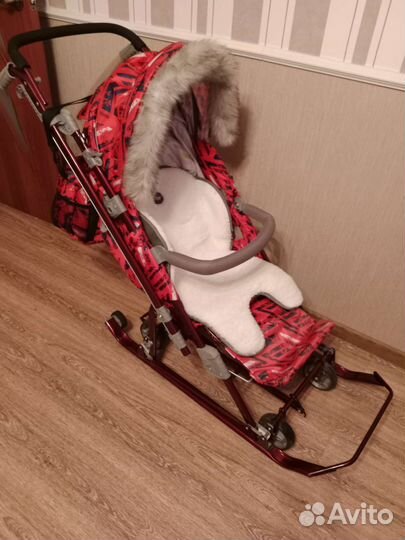 Санки коляска ника 7- 8s